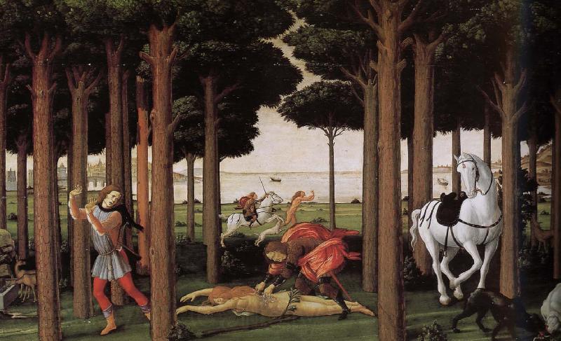 Sandro Botticelli Follow up sections of the story France oil painting art